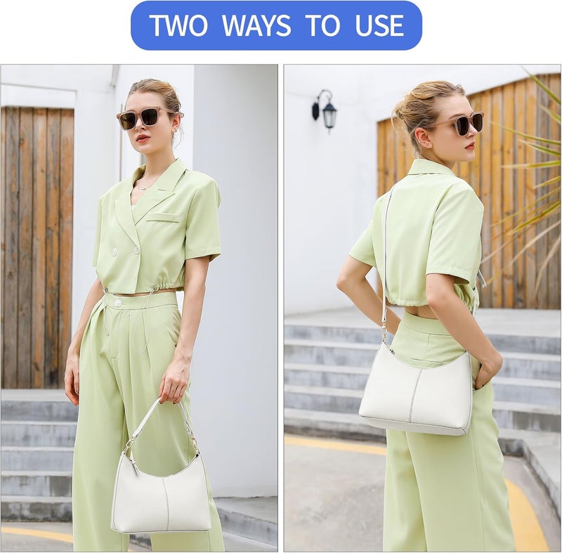 Keyli Small Shoulder Handbags for Women Mini Purse Waterproof Soft Leather Crossbody Bags for Work Shopping Travel - Image 2